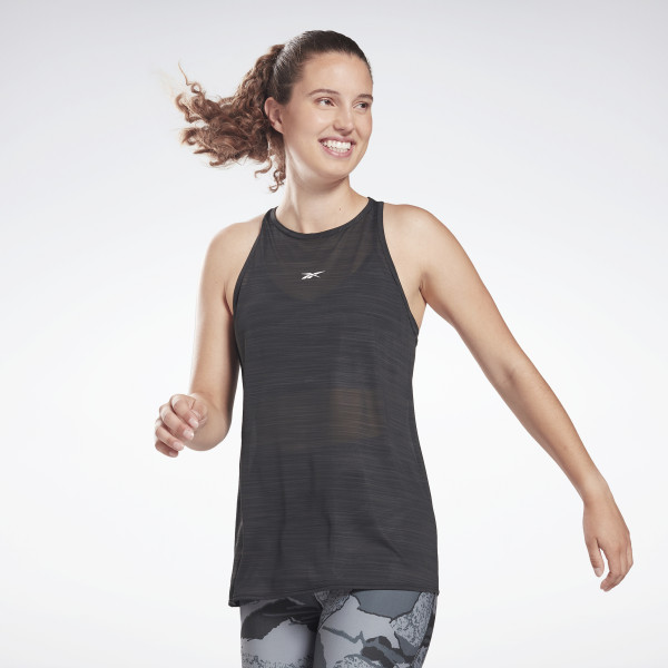 WORKOUT READY ACTIVCHILL TANK TOP - SVARTUR